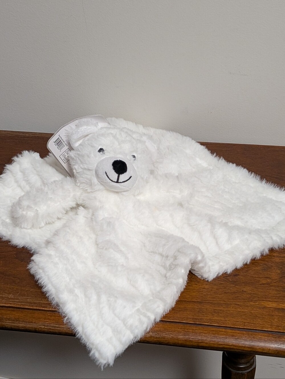 Baby Mode Signature Plush White Polar Teddy Bear Security Blanket Baby lovey NWT